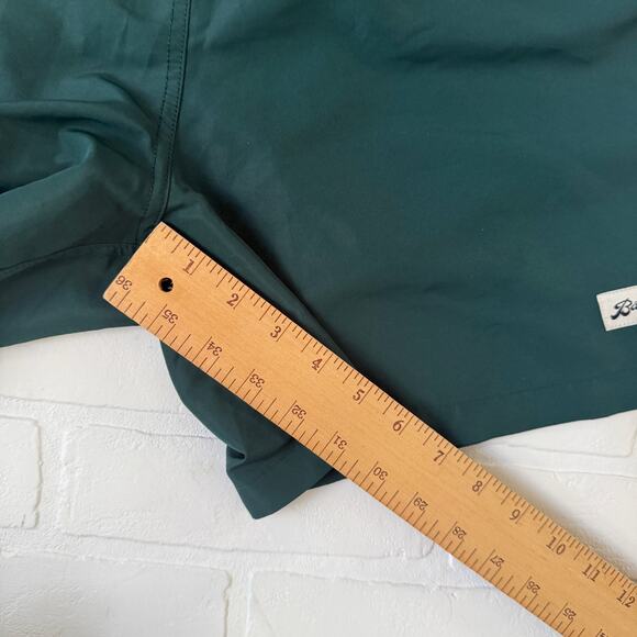 Bather Men's Dark Green Drawstring Mesh Lined Swim Shorts sz M - Picture 6 of 7
